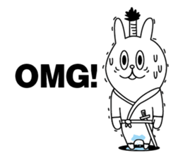 Usasamurai(English) sticker #9241280