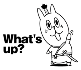 Usasamurai(English) sticker #9241284