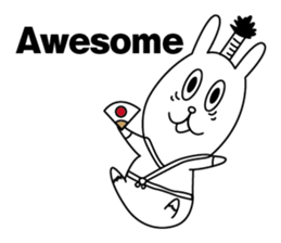 Usasamurai(English) sticker #9241286