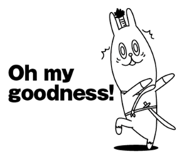 Usasamurai(English) sticker #9241300