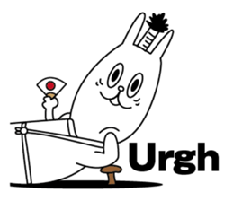 Usasamurai(English) sticker #9241306