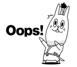 Usasamurai(English) sticker #9241308