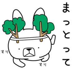 Dialect rabbit [gifu] sticker #9241470
