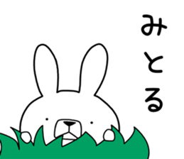 Dialect rabbit [gifu] sticker #9241472