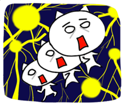 The cat a chief director drew sticker #9241647