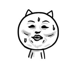 The cat a chief director drew sticker #9241658