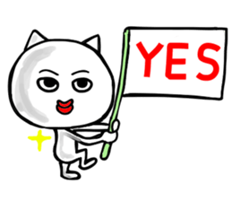 The cat a chief director drew sticker #9241668