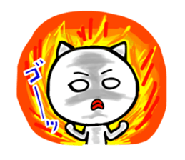 The cat a chief director drew sticker #9241671