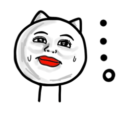 The cat a chief director drew sticker #9241679