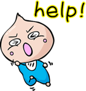 baby sticker for mom & dad. sticker #9241854