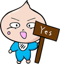 baby sticker for mom & dad. sticker #9241874