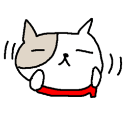 Winter polite cats stickers sticker #9242234