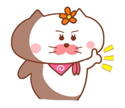 Hanachan karano tegami sticker #9242303