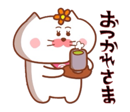 Hanachan karano tegami sticker #9242316