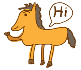 Fun Animals Doodle sticker #9242362