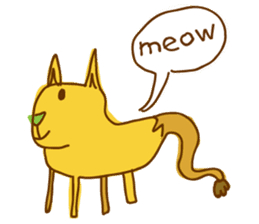 Fun Animals Doodle sticker #9242366