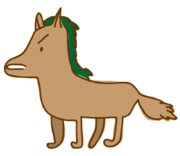 Fun Animals Doodle sticker #9242388