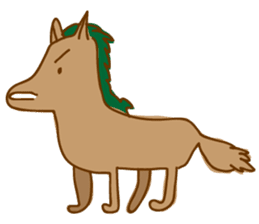 Fun Animals Doodle sticker #9242388