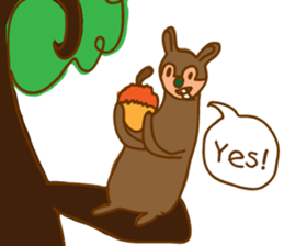 Fun Animals Doodle sticker #9242393