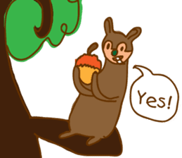 Fun Animals Doodle sticker #9242393