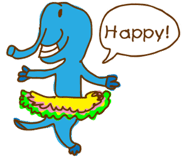 Fun Animals Doodle sticker #9242395