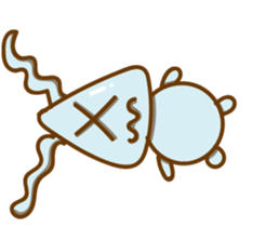 Little Blue rabbit sticker #9242454