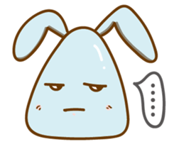 Little Blue rabbit sticker #9242456