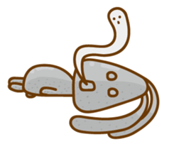 Little Blue rabbit sticker #9242467