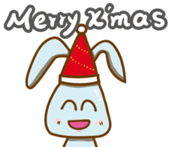 Little Blue rabbit sticker #9242469