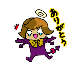 small devil girlfriend sticker #9242637