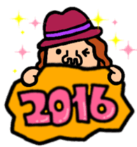 springtime of life always Even New Year sticker #9242644