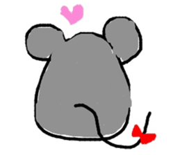 Mouse of CHU-TA sticker #9243081