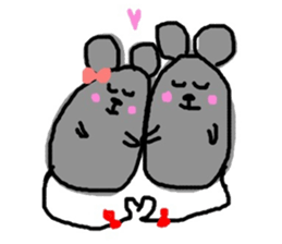 Mouse of CHU-TA sticker #9243101