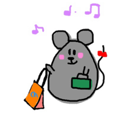 Mouse of CHU-TA sticker #9243105