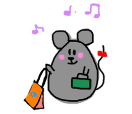 Mouse of CHU-TA sticker #9243105