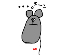 Mouse of CHU-TA sticker #9243114