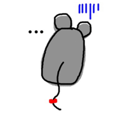 Mouse of CHU-TA sticker #9243119