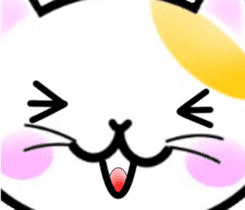 cute cat. sticker #9243236