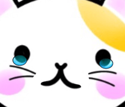 cute cat. sticker #9243238