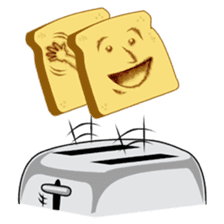 Say it with a Toast sticker #9243276