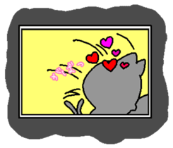 cat & mouse lovelove life sticker #9243293