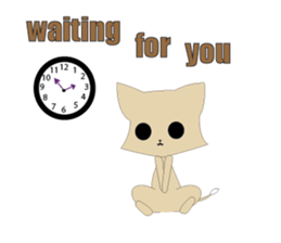 high cat sticker #9243786