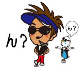 Moyoshi's golf sticker2 sticker #9244639