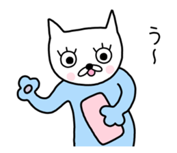 Me-chan. It is a cat. Two sticker #9245018