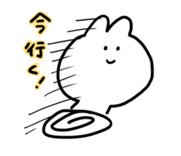 Good vibes Rabbit sticker #9245308