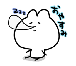 Good vibes Rabbit sticker #9245322