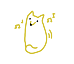 A dog in front of my house sticker #9245559