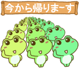 Frog's lucky sticker 2 sticker #9245811