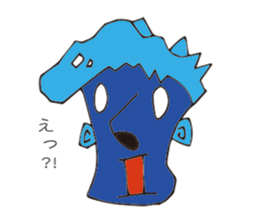 Big nose men sticker #9246131