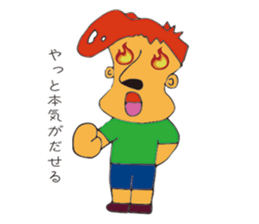 Big nose men sticker #9246134